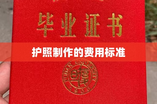 滴道护照制作的费用标准