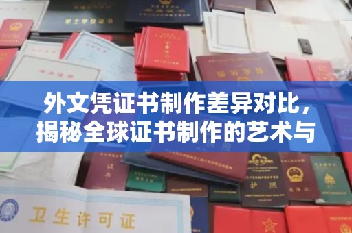 滴道外文凭证书制作差异对比，揭秘全球证书制作的艺术与科学