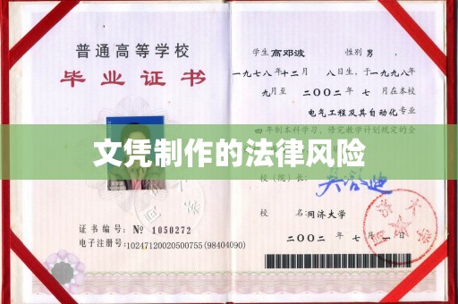 滴道文凭制作的法律风险